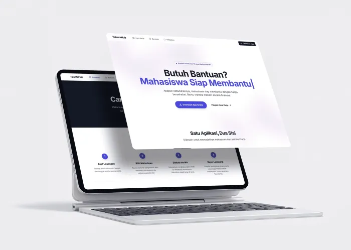 Website TalentaHub - Dashboard
